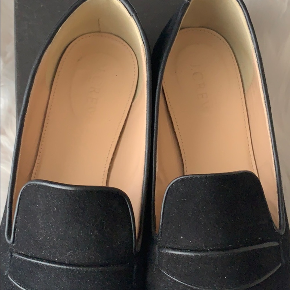 J.Crew Georgie Suede Penny Loafers - Picture 3 of 7